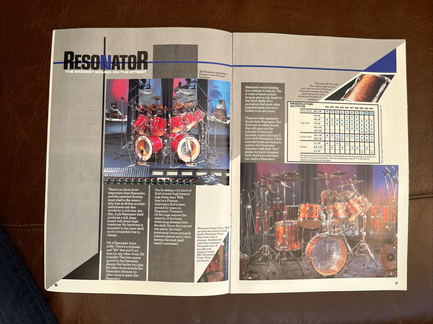 Vintage Premier Drums Catalogue