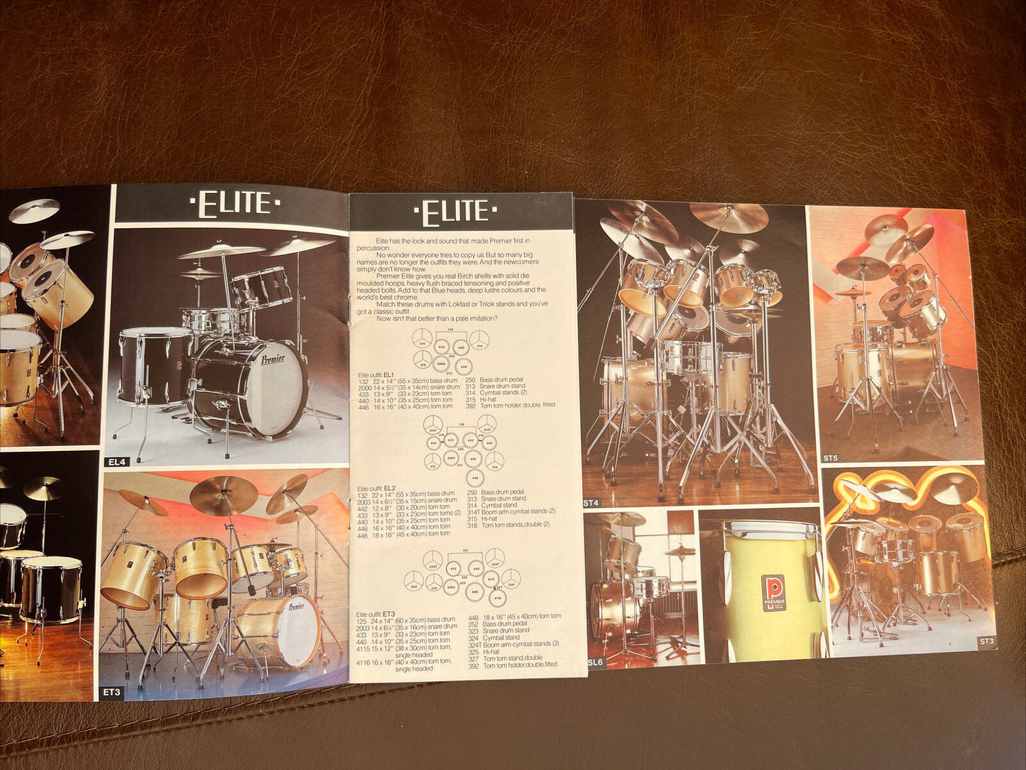Premier Drums Catalogue 1980/81