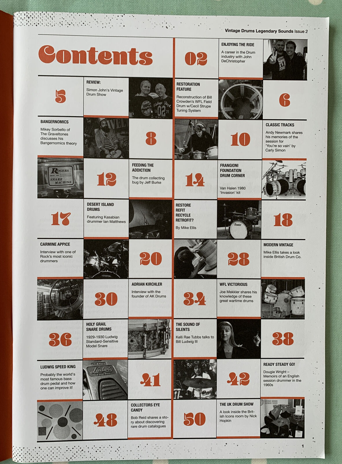 VDLS Vintage Drums Magazine - Issue 2