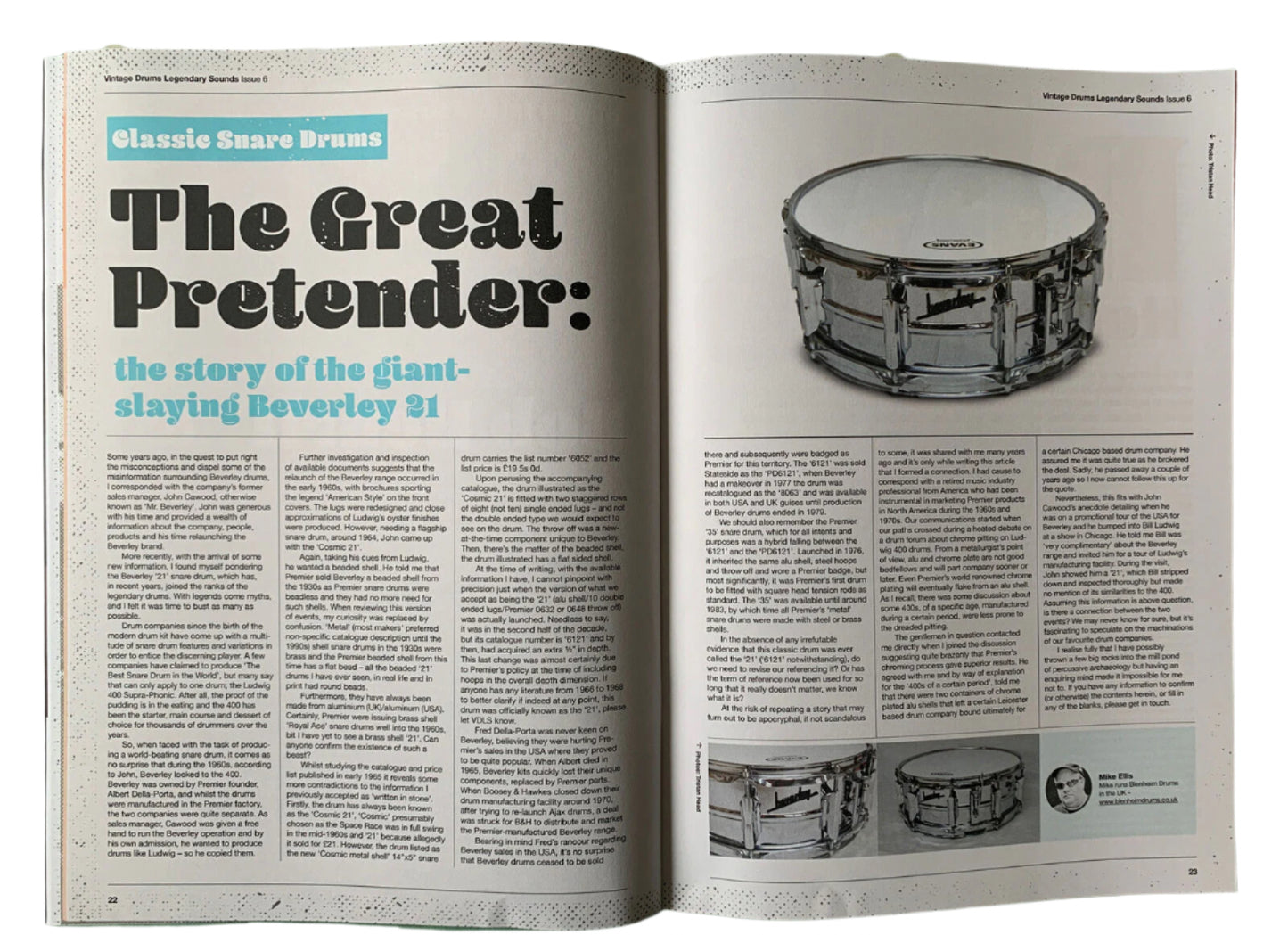 VDLS Vintage Drums Magazine - Issue 6