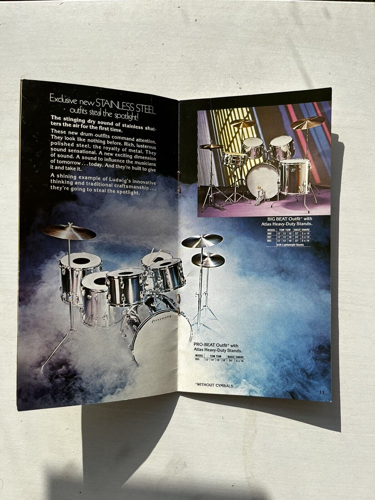 Ludwig Drums Brochure 1976