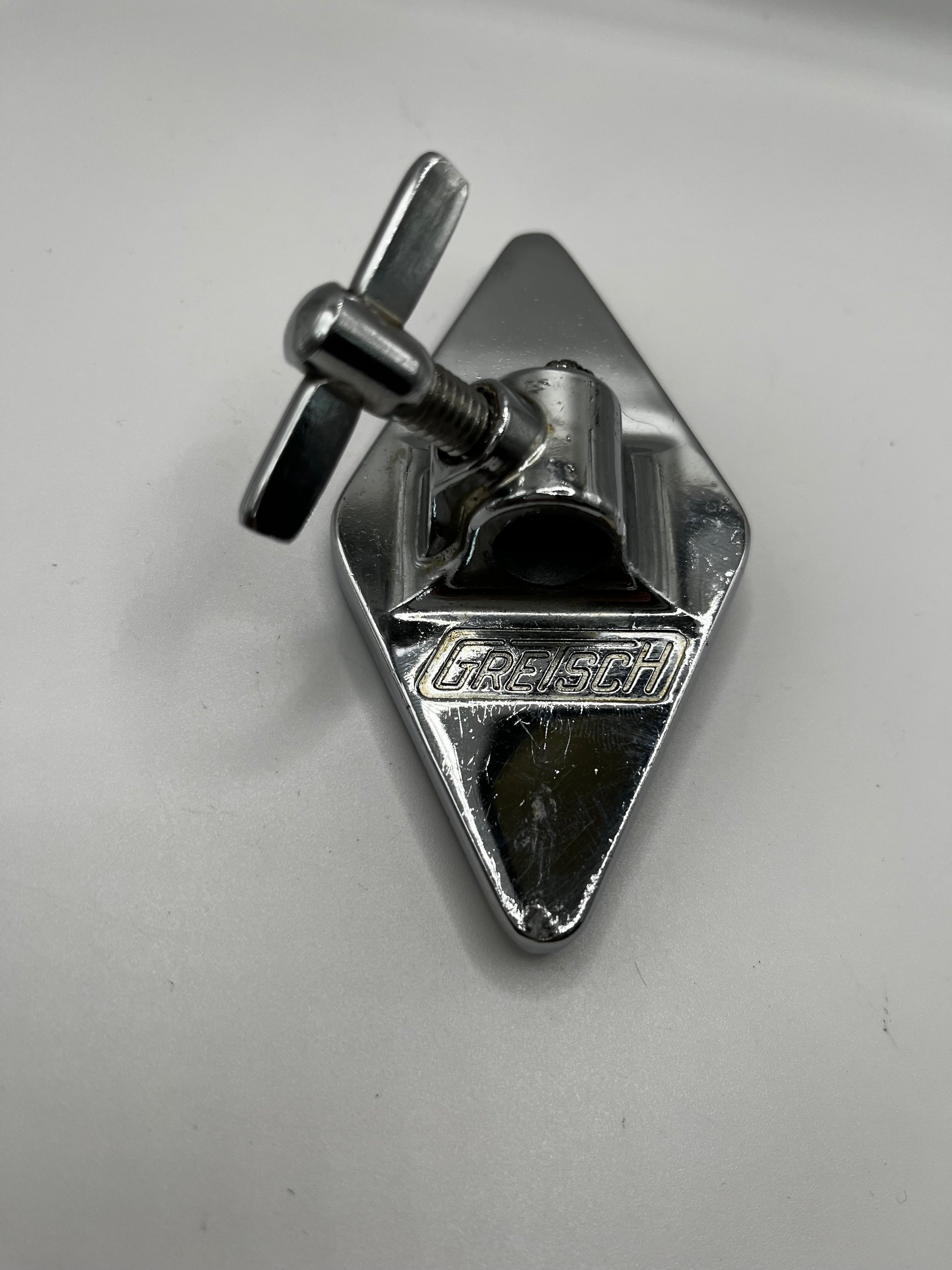 Gretsch Drums Diamond Plate Floor Tom Leg Bracket 1960s / 1970s