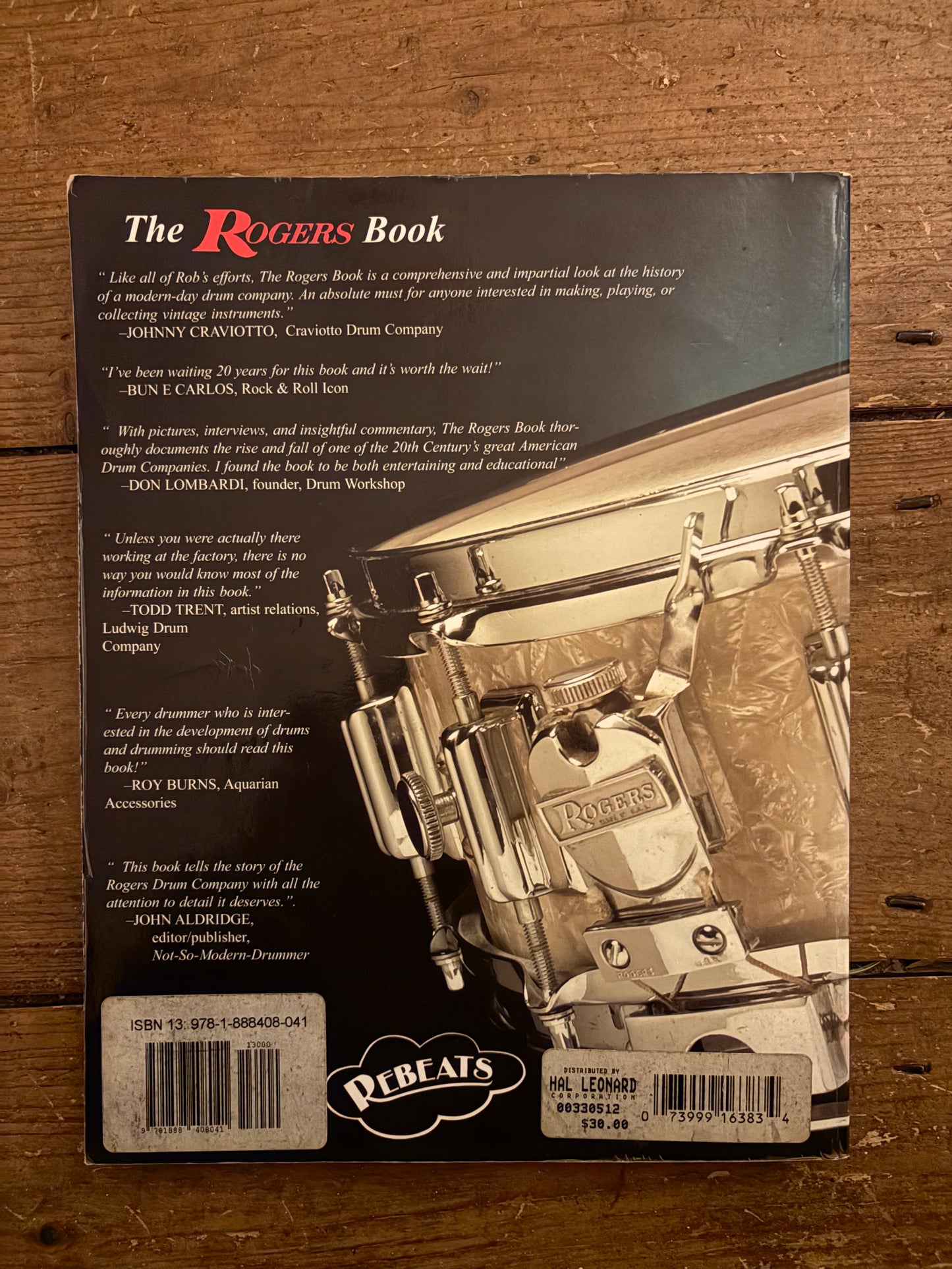 The Rogers Drum Book - Rob Cook - 2nd Edition