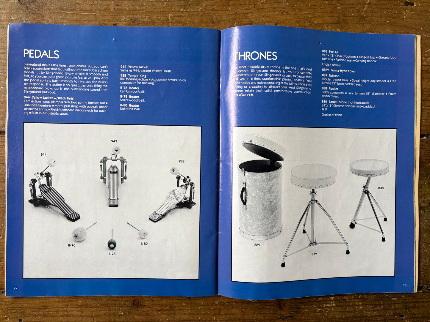 Slingerland Drums Catalogue 1979