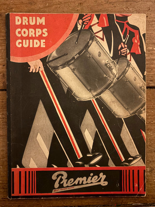 Premier Drum Corps Guide - Vintage Book - 1940s / 1950s.