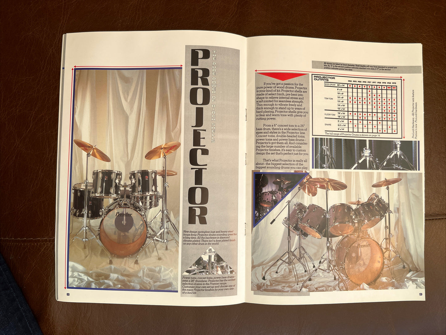 Vintage Premier Drums Catalogue