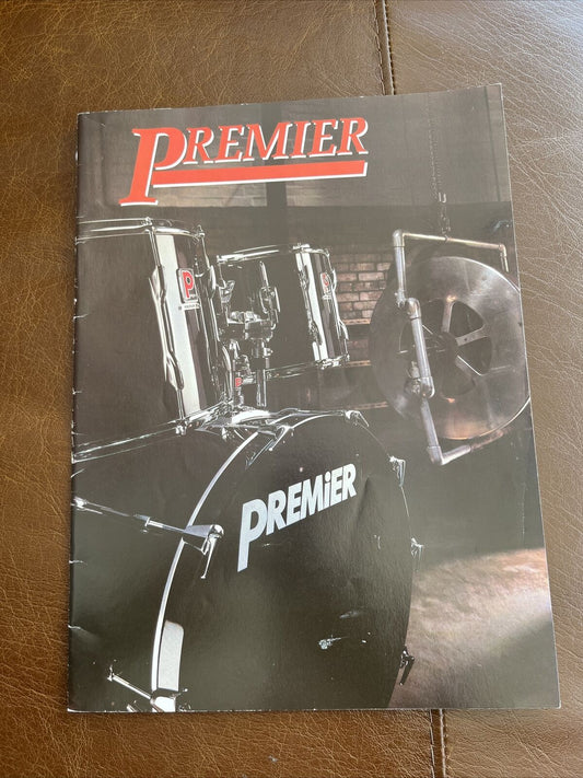 Premier Drums Catalogue 1990