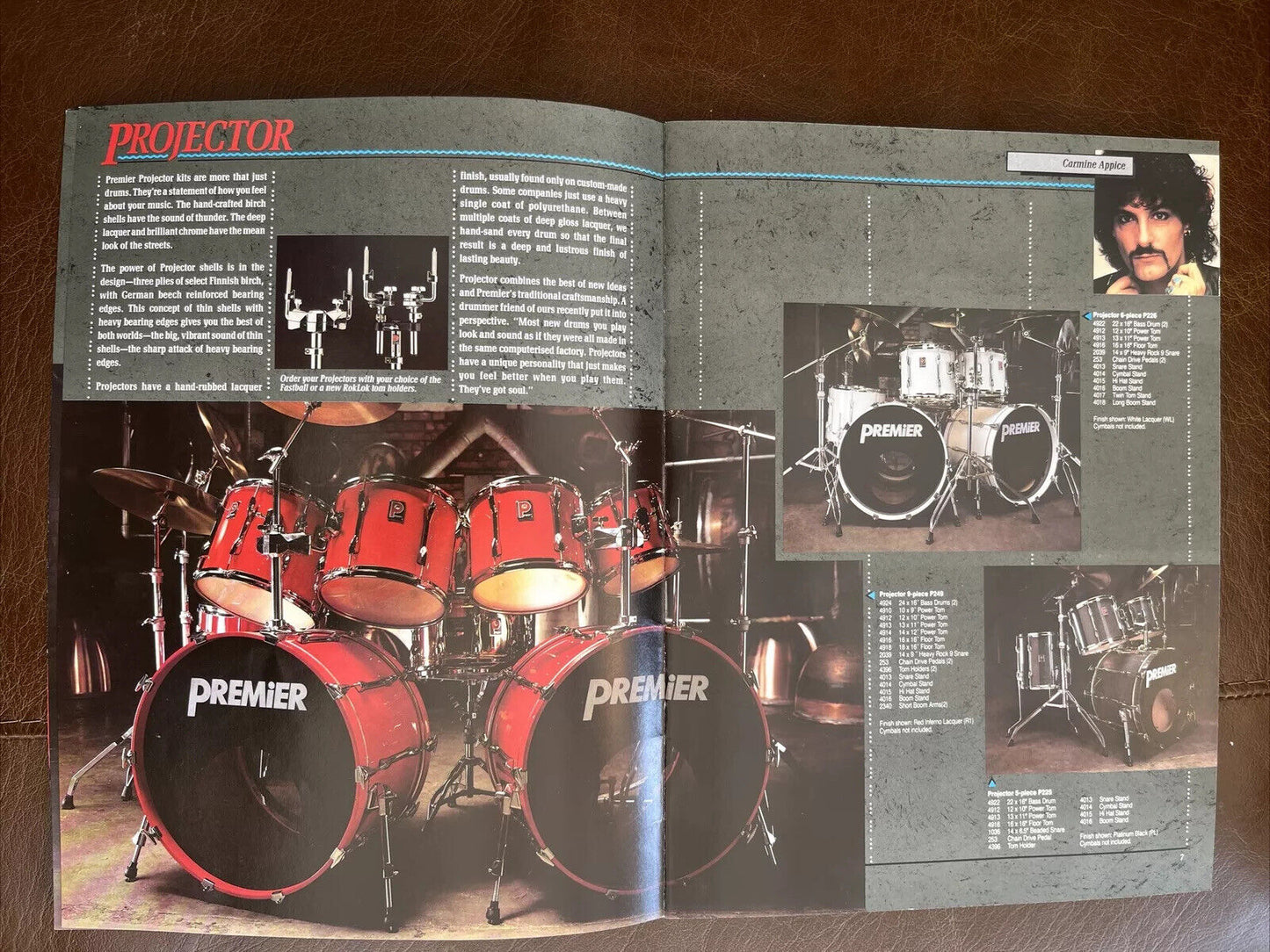 Premier Drums Catalogue 1990