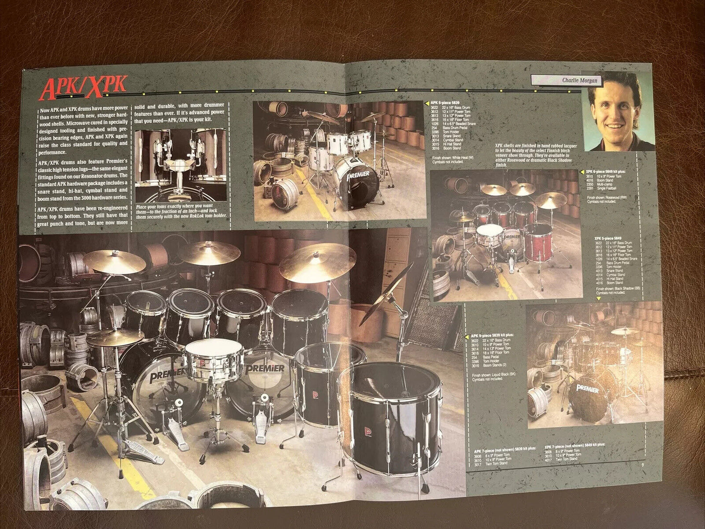 Premier Drums Catalogue 1990