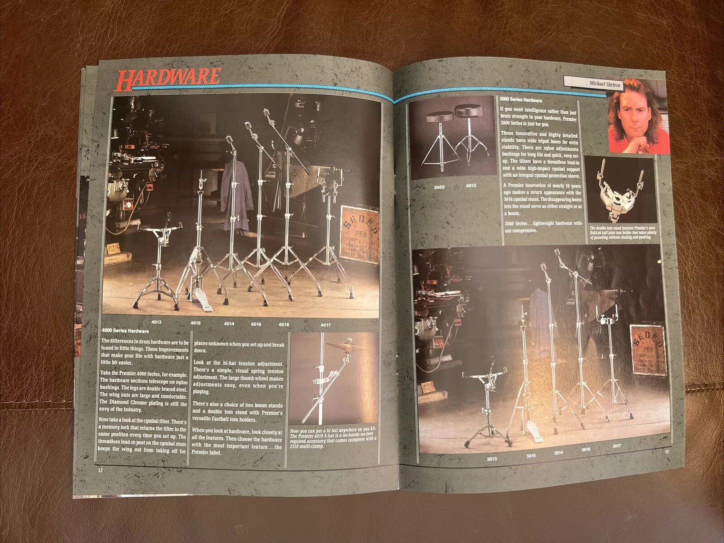 Premier Drums Catalogue 1990