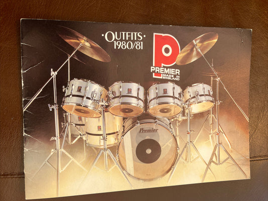 Premier Drums Catalogue 1980/81
