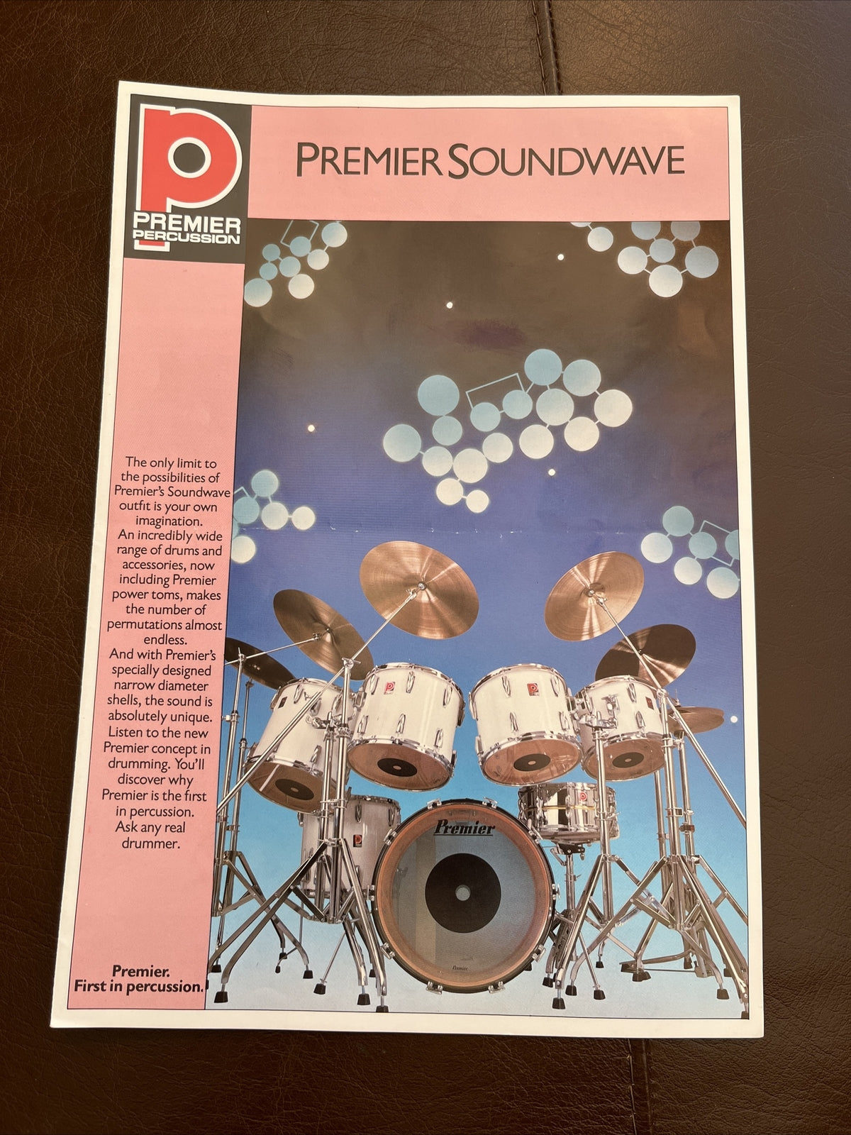 Premier Drum Brochures - Resonator & Soundwave