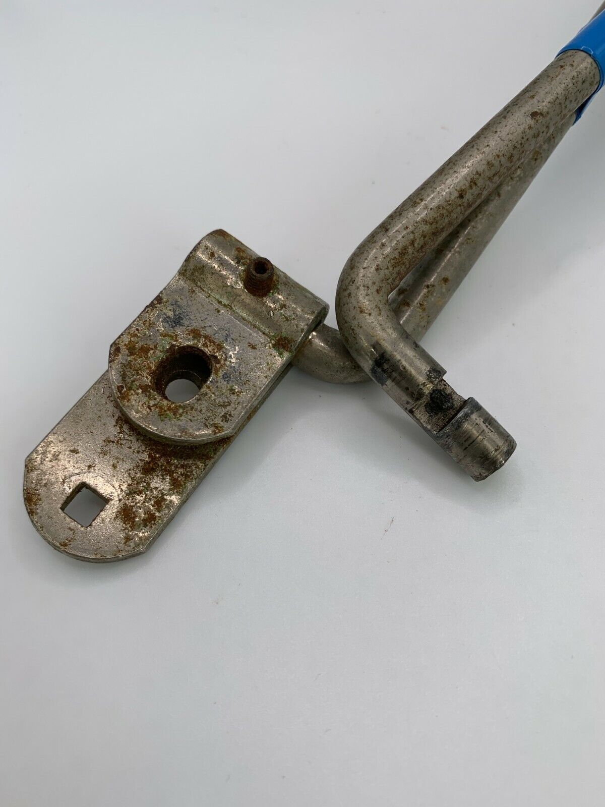 Vintage Ludwig bass drum spurs - Pair, Nickel
