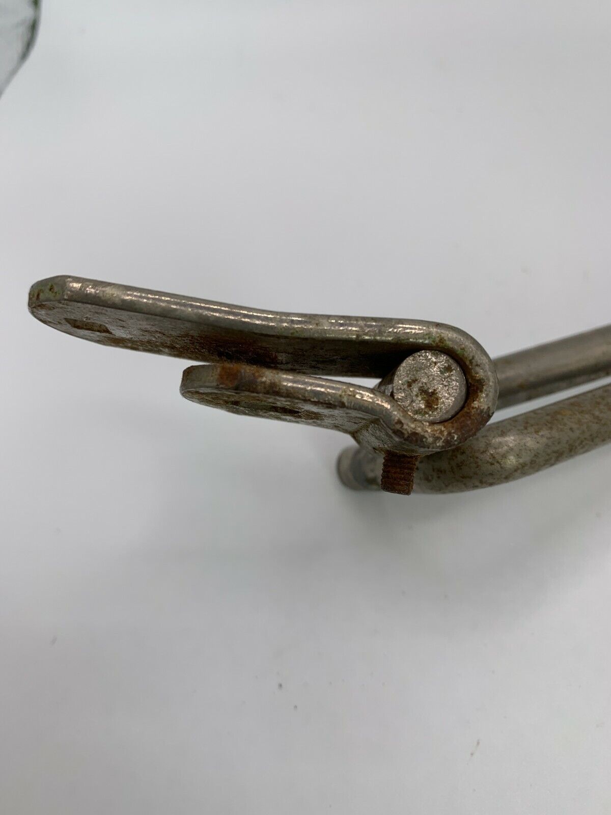Vintage Ludwig bass drum spurs - Pair, Nickel