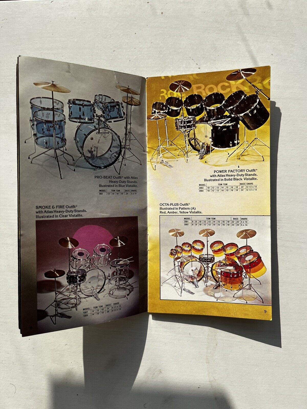 Ludwig Drums Brochure 1976
