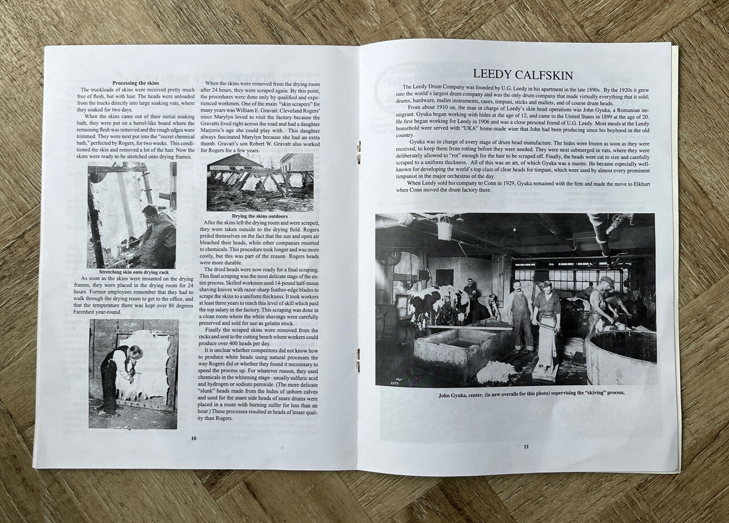 The Rebeats Calfskin Head Book